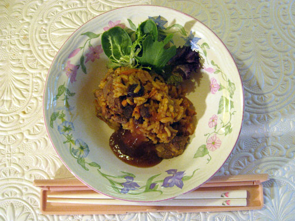 Japanese Stir-Fried Curry Rice